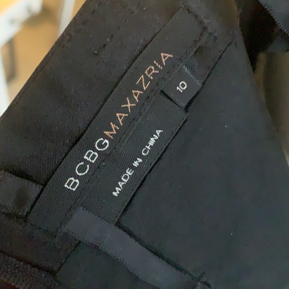 BCBG black strapless dress Size 10 - Picture 7 of 8